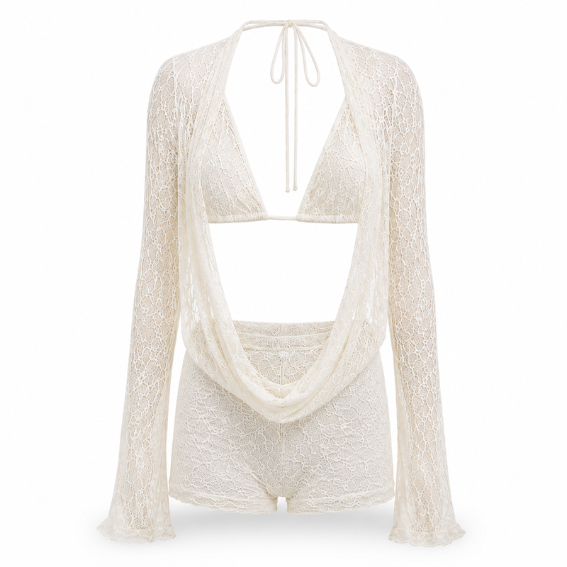 Velvet Lace Set